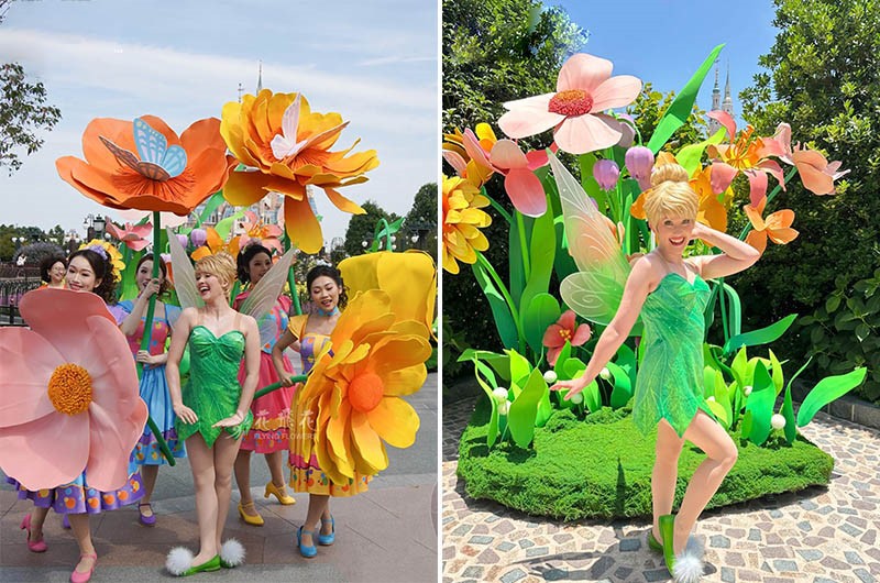 Giant artificial paper flowers Giant artificial paper flowers